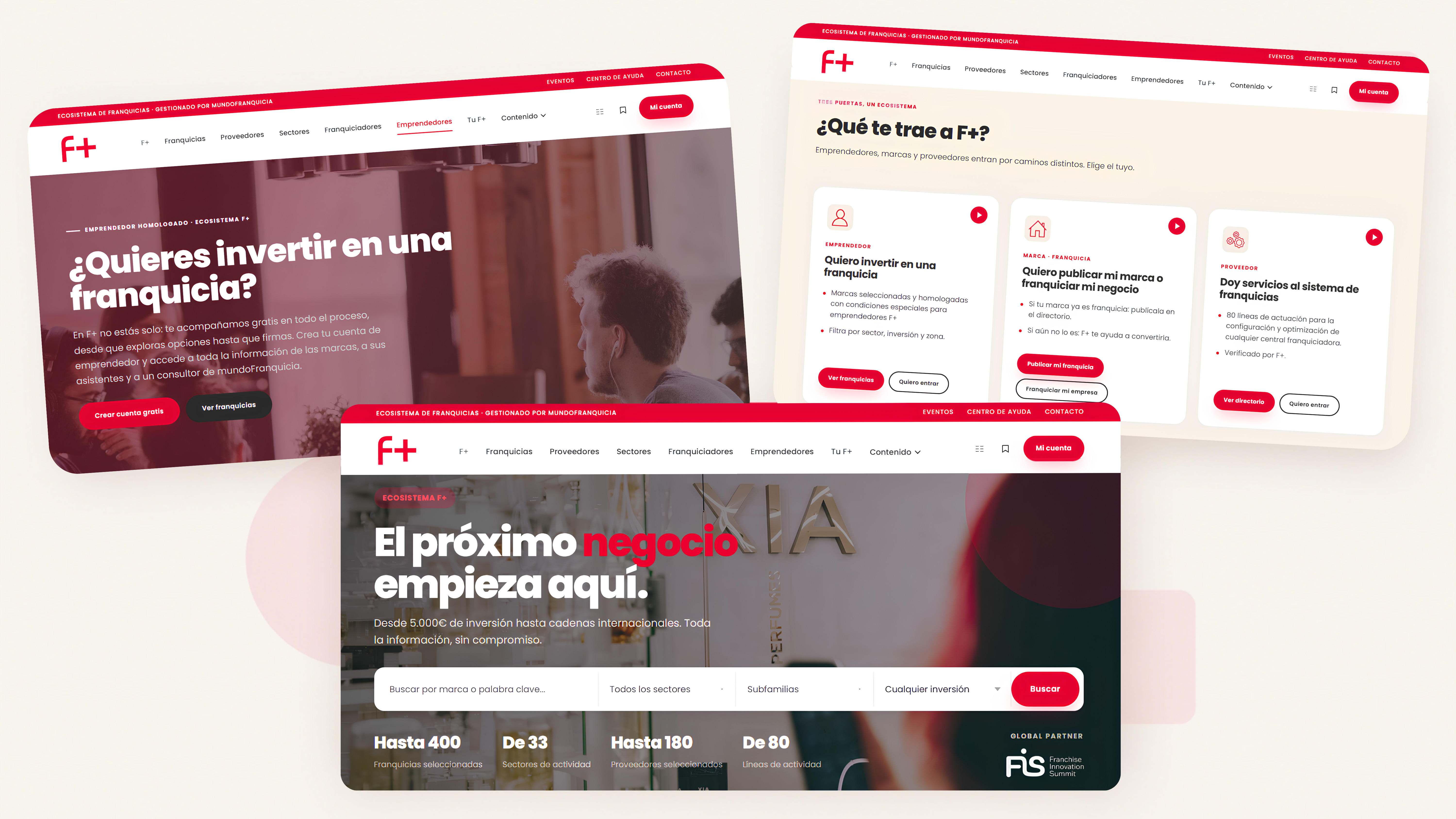 Nace F+, un ecosistema único, que agrupa por primera vez marcas, proveedores y emprendedores